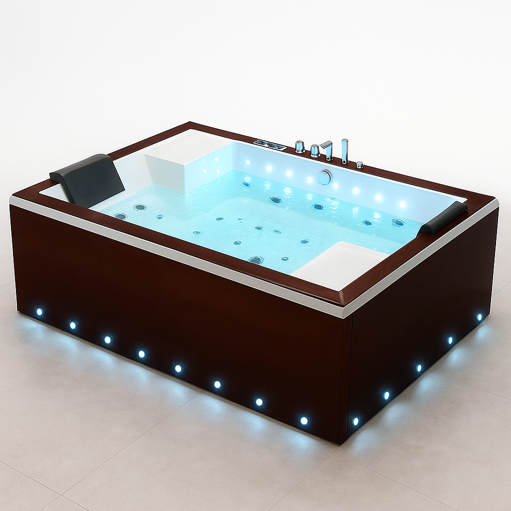 AquaLuxe Serenity LED Whirlpool