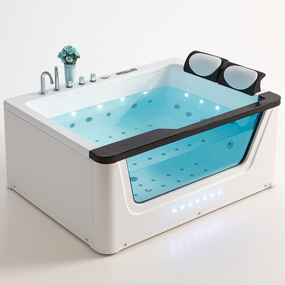 CrystalView Duo Spa Bath