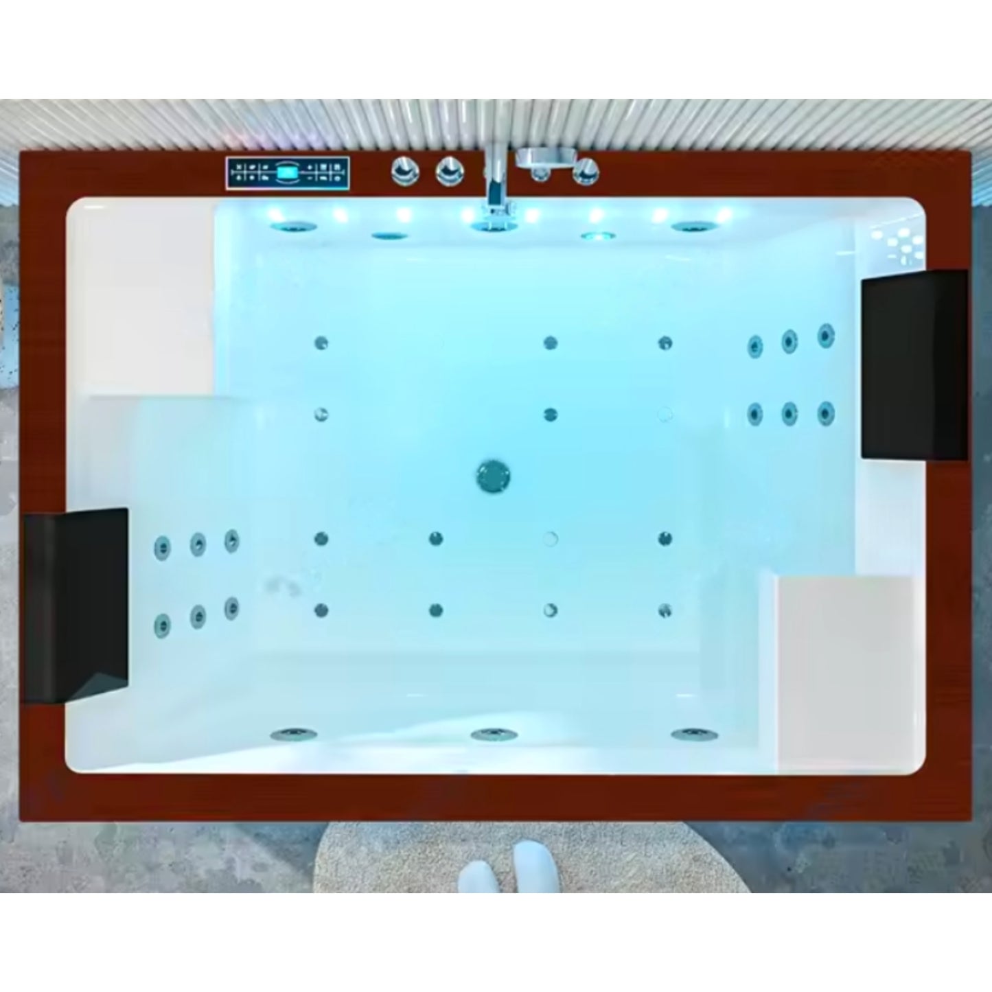 AquaLuxe Serenity LED Whirlpool